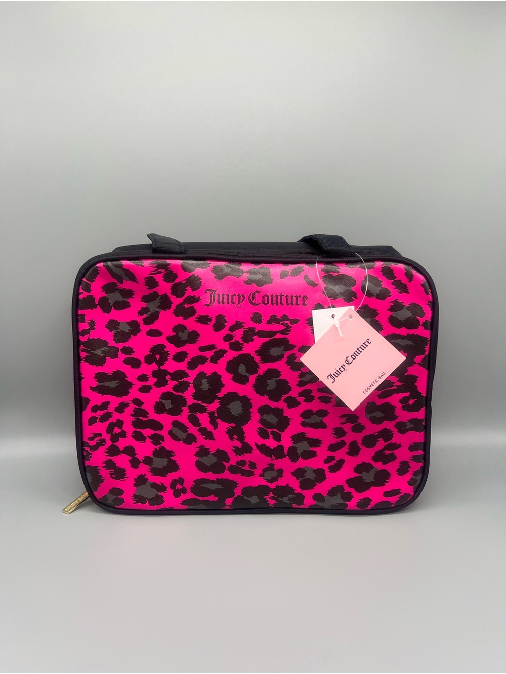Juicy couture travel cosmetics / toiletries bag